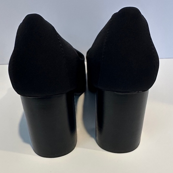 AEROSOLES Women's Midnight Tailored High Heel Pump Black Stretch 10 - Picture 6 of 7